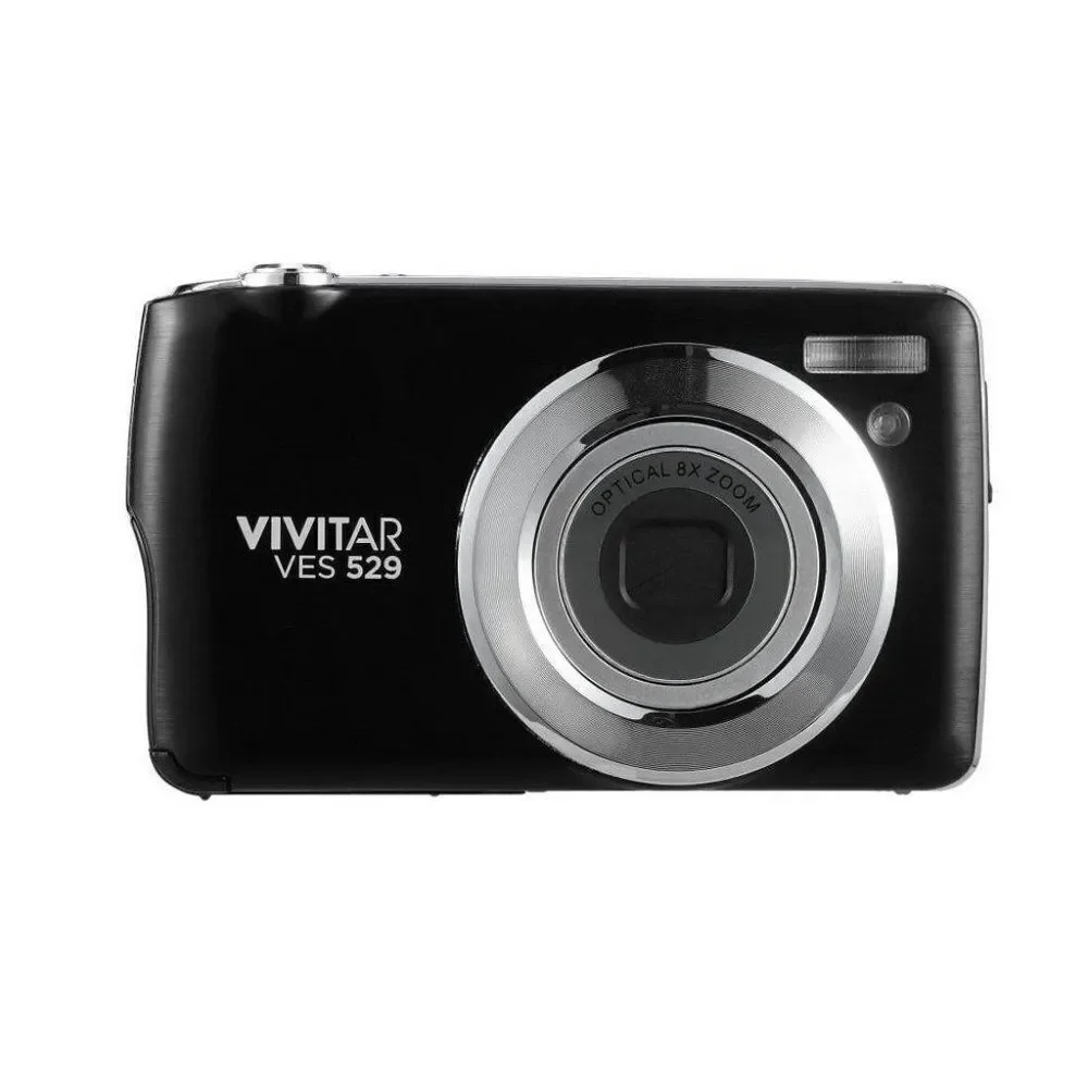 Vivitar VES-529 Black 8X Optical Zoom Digital Camera